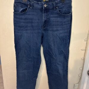 Lee womens Dark Blue Jeans